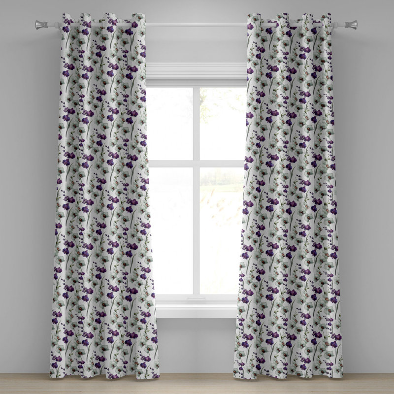 Sateen Blackout Curtain Pair, 50" W x 108" L
