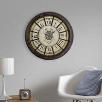 Living Nostalgia Antique Cream Wall Clock