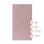 Drap-housse pour lit de bébé Maroon