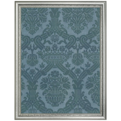 10x12 Picture Frame Silver American Value 1.5 Inch Wood Moulding , Includes Glass and Backing , Wall Display Frame for Art, Posters, or Photos 