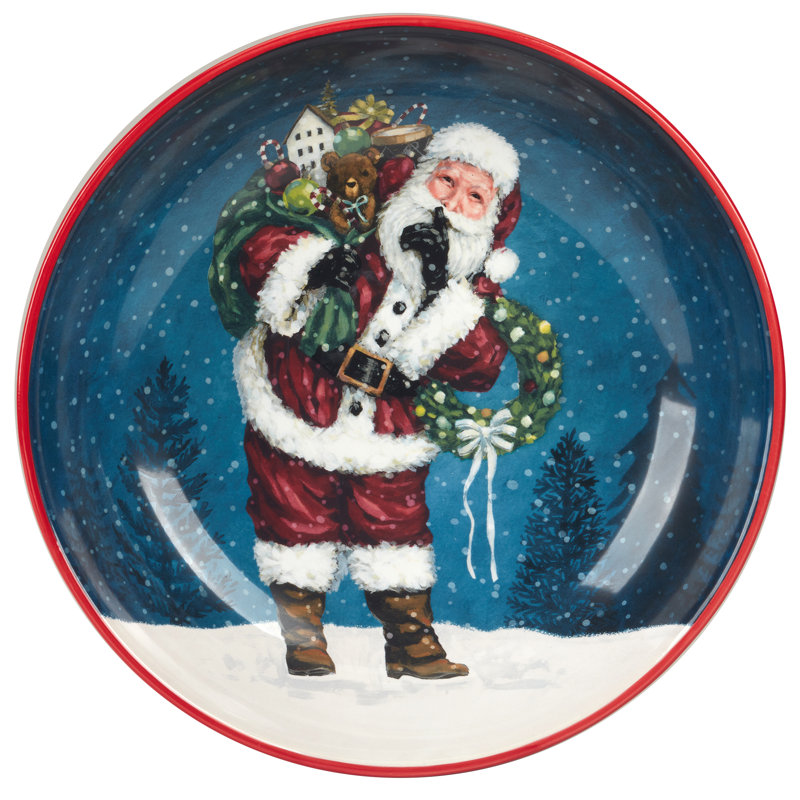 Santa's Secret Serving/Pasta 13" x 3"