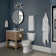 Delta Saylor Wall Mounted Double Towel Hook in Matte Black
