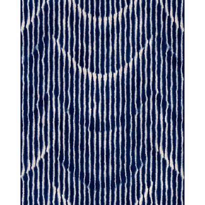 Indigo Addiction Chevron Wallpaper Roll