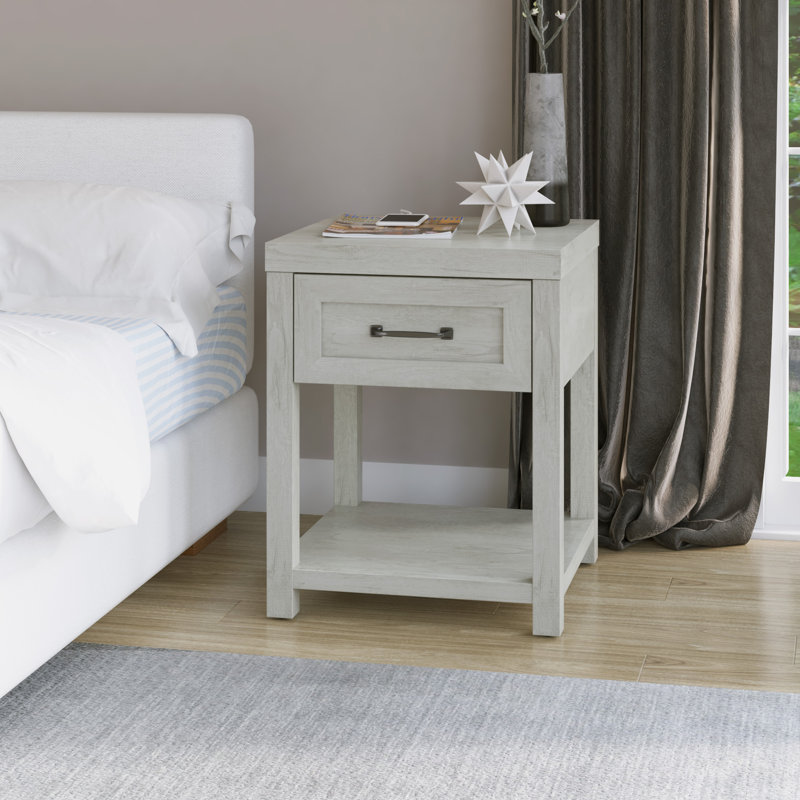 Akeal 19.5'' W Nightstand, Fairfax Oak