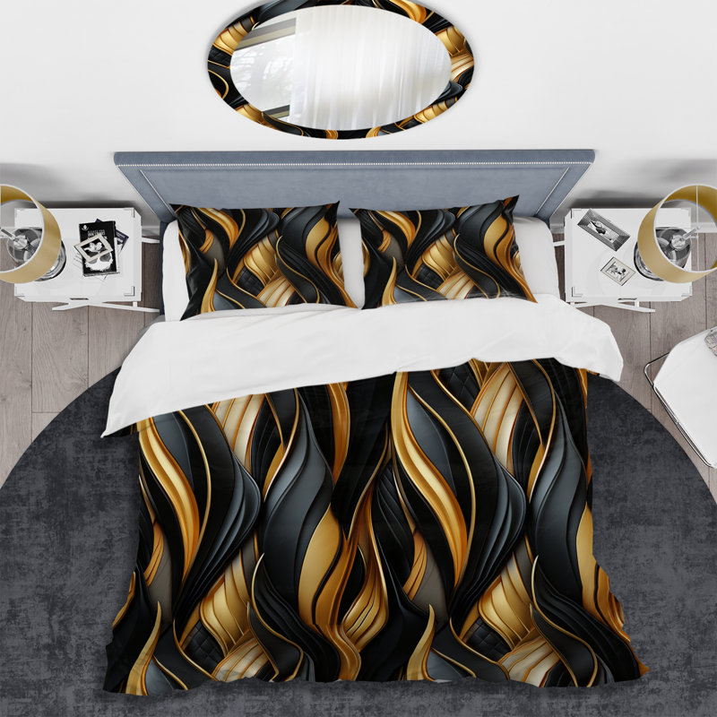Ensemble de housse de couette Opulent, Housse de couette pour très grand lit et 2 très