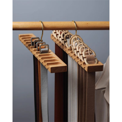 Organisateur de ceinture et de cravates Timelesswood