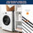 Height Adjustable Gullwing Drying Rack - Sturdy Stainless Steel
