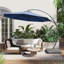 Parasol en porte-à-faux Ebonique avec base incluse-8223465-5280662