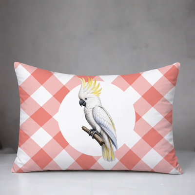 Cockatoo Indoor/Outdoor Reversible Pillow