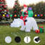 Weather Resistant Polyester Freestanding Christmas Decoration