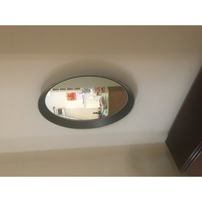 Porchella Metal Flat Wall Mirror