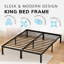 Platform Metal Bed Frame Modern-818461860