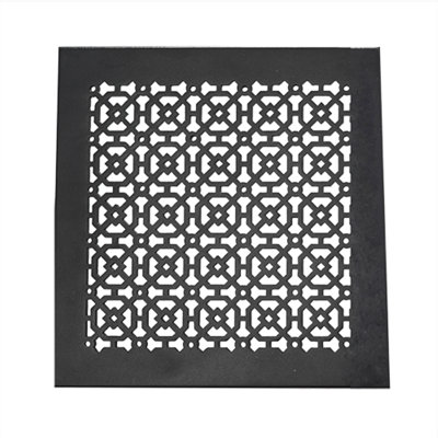 AIR RETURN 12"x12" Duct Opening | Heavy Cast Aluminum Duct Cover (14"x14" Overall) | Powder Coated