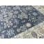 Tapis bleu marine unique de 8 pi 11 po x 11 pi 11 po