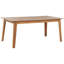 Amick Rectangular Acacia Outdoor Dining Table , 180cm cm W 90cm cm D
