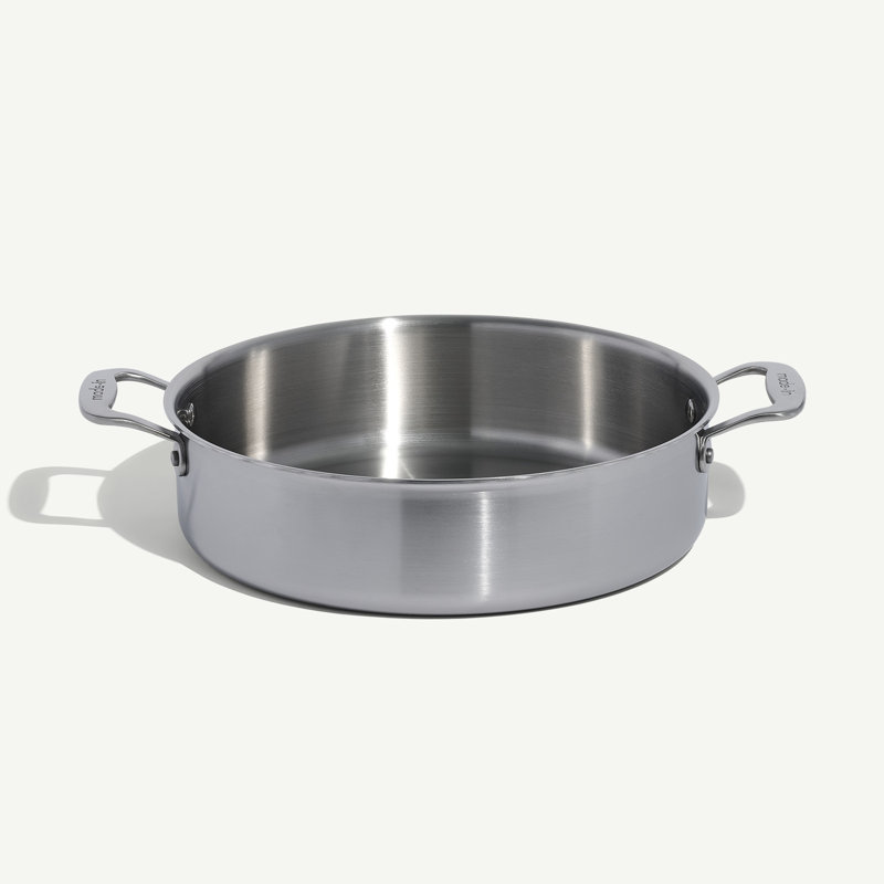 Stainless Clad 10 qt. Rondeau with Lid, 6 Qt.