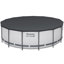 Ensemble de piscine en pierre Best Max Steel Pro Prismatic de Bestway, construction durable, assemblage facile