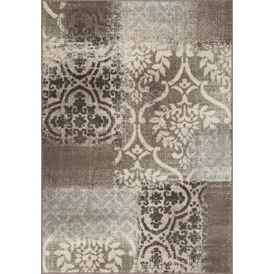 Tapis brun Volz