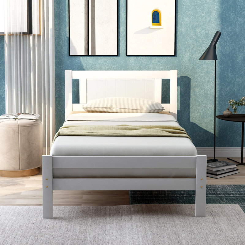 Oxendine Solid Wood Bed, Single (3')