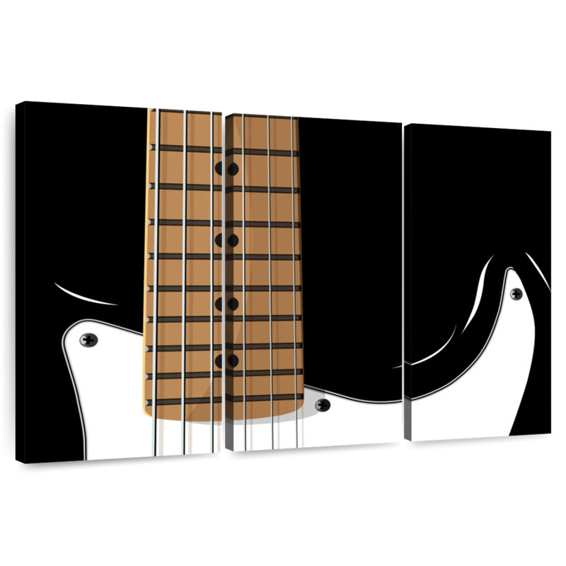 Frettes de guitare électrique Abarca, H 48 po x l 74 po
