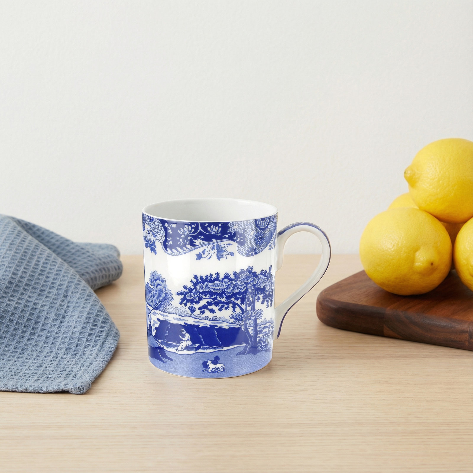 Blue Italian Porcelain Mug