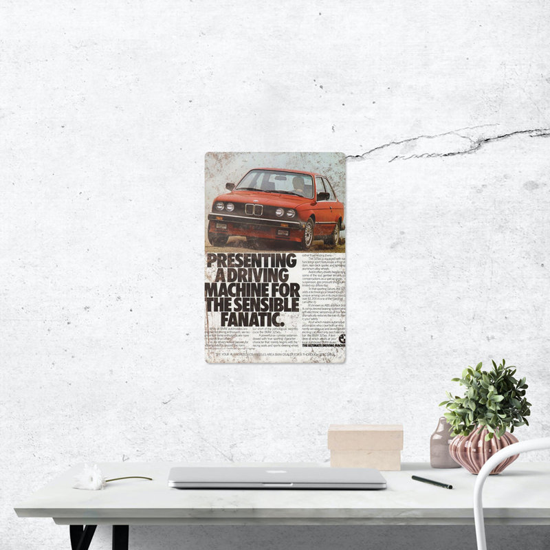 Transportation Wall Decor on Metal