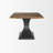 Amboise Rectangular with Iron Base Dining Table-74909457