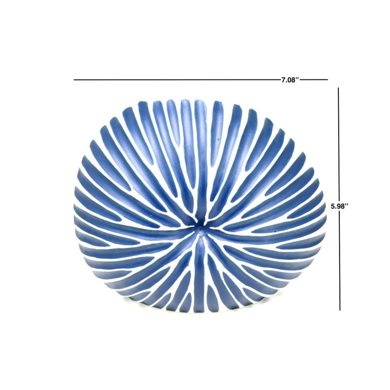 Vase de table Barriejames, H 6 po x l 7 po x P 3,5 po