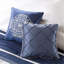 Ensemble d'édredon 7 pièces grand bleu marine-131582183
