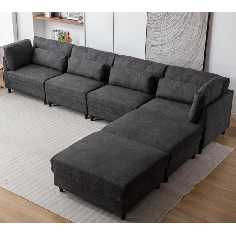 Godehard 144,48 po, Polyester gris foncé