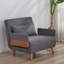 Canapé-lit moderne de conception modulaire à 2 places, tissu en lin respirant, se transforme en 10 secondes, dossier réglable à 3 niveaux, charnières silencieuses, canapé-lit multifonctionnel peu encombrant-489055896