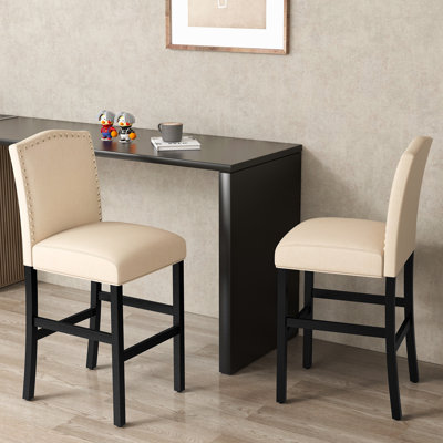 Aldossari Upholstered Counter Stool