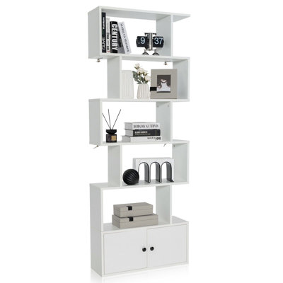 183cm H x 70cm W Geometric Bookcase