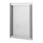 Armoire encastrée d'extérieur avec charnière réversible 20 po x 27 po en acier inoxydable pour barbecue