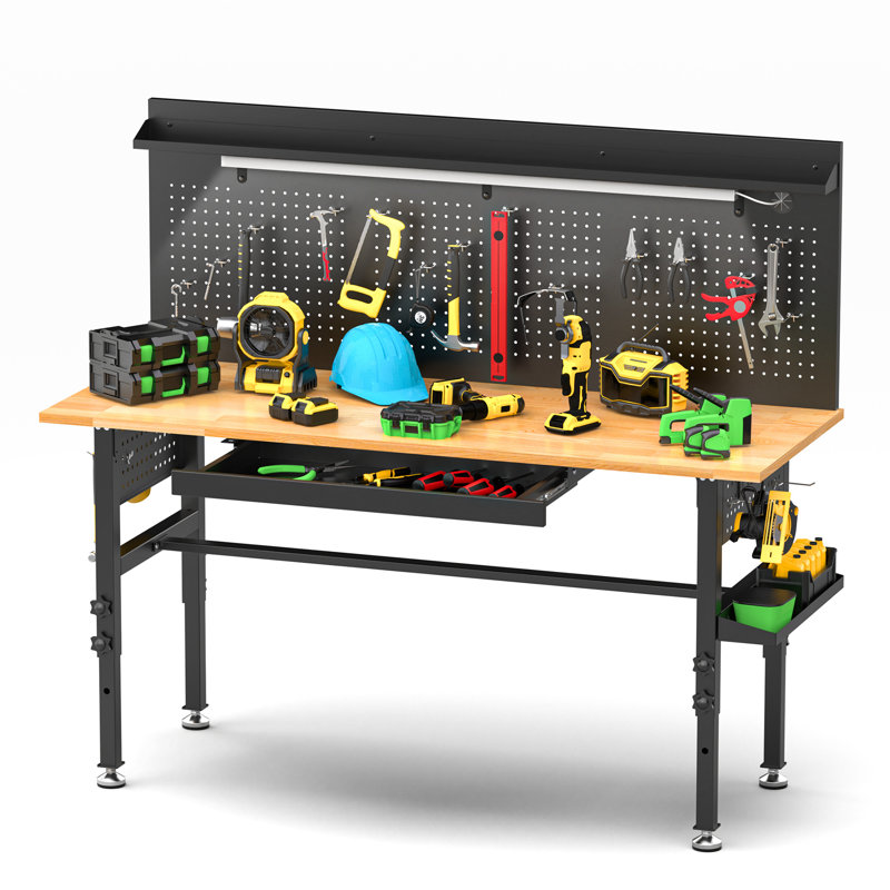 60″ Workbench With Drawers