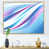 Toile avec cadre flottant brun