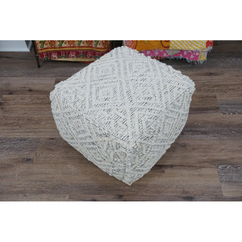 Eudy Upholstered Pouf
