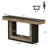 63'' Console Table with Pedestal Base
