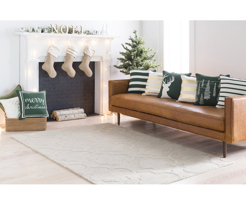Zora Wool Geometric Indoor Rug, Runner 2'3" x 12'