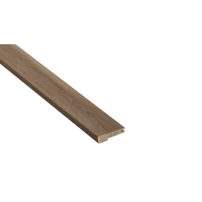 Nez de marche affleurant à âme rigide hybride Donahue, 2,4 cm (H) x 240 cm (L) x 11,5 cm (l), bord arrondi, Donahue