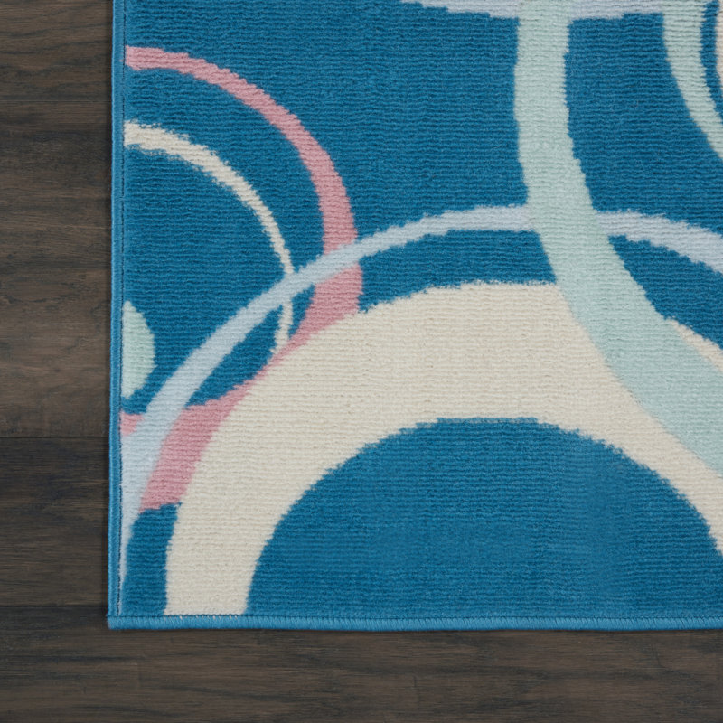 Zakirah Abstract Indoor Rug, Runner 2'2" x 7'6"