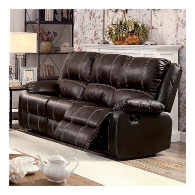 Zuriel Synthetic Leather Motion Sofa