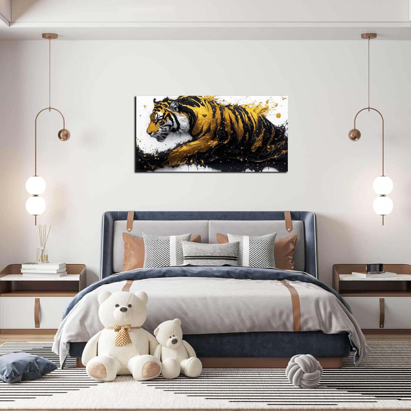 Art mural sur toile Tiger