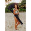 Chaise de plage avec parasol Edwin-76683854