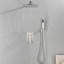 Robinet de douche mural avec valve brute-81766135