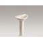 Parigi® Ceramic 20" Pedestal Bathroom Sink-604349587-639460960