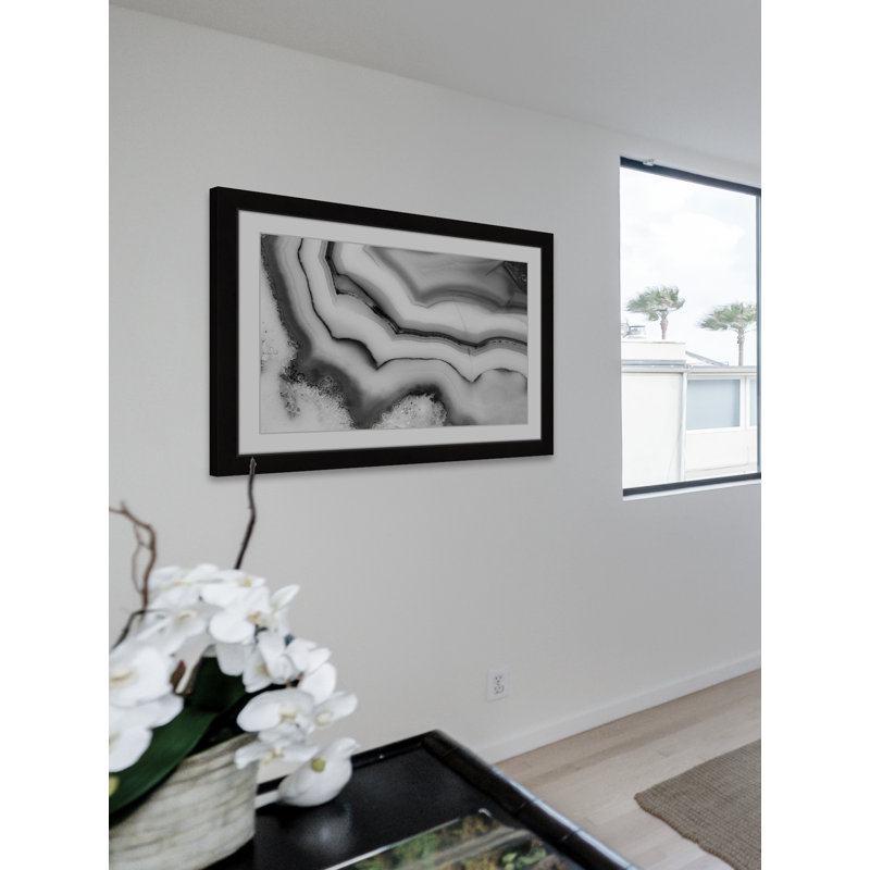 Single Picture Frame Print, 61 cm H x 91 cm W, Black
