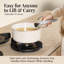 Gotham Steel 18 Piece Detachable Handle Ceramic Nonstick Cookware Set-110365728