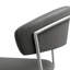 Upholstered Counter Stool with Metal Frame-1391162380