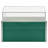 Greenhouse Green Galvanized Steel PC Board 39.4"x39.4"x30.3" Outdoor Garden-2025419306